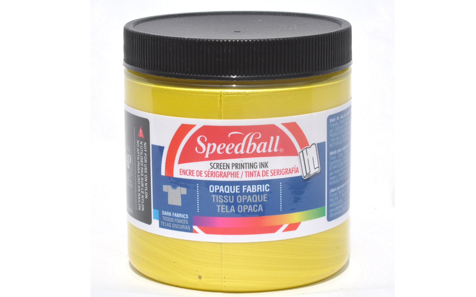 Speedball 8 oz. Opaque Fabric Screen Printing Ink Citrine